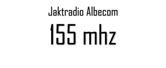 Jaktradio 155 Mhz Albecom