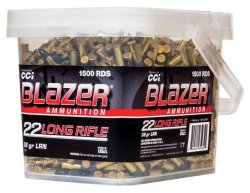 Blazer® Rimfire Ammo 22 LR Lead RN 38gr 1500/Box