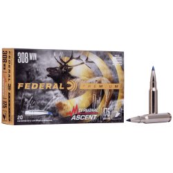 Federal Premium Ammo 308 Win Terminal Ascent 175gr 20/Box