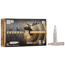 Federal Premium Ammo 308 Win Trophy Bonded TIP