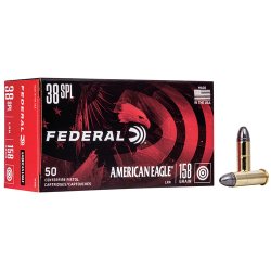 Federal Ammunition 38 Special Lead Round Nose 158gr 50/Box